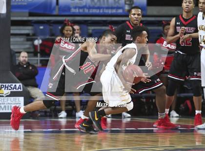 Thumbnail 3 in Half Hollow Hills East vs. McQuaid Jesuit (NYSPHSAA Class AA Semifinal) photogallery.