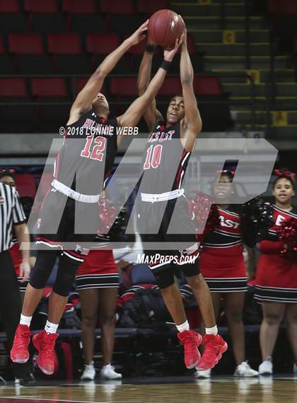 Thumbnail 3 in Half Hollow Hills East vs. McQuaid Jesuit (NYSPHSAA Class AA Semifinal) photogallery.