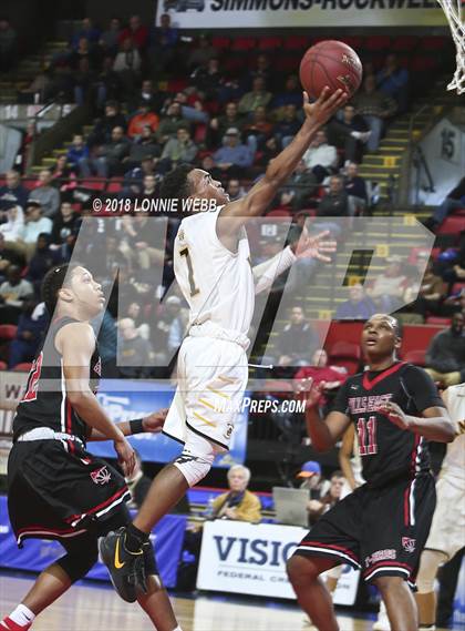 Thumbnail 3 in Half Hollow Hills East vs. McQuaid Jesuit (NYSPHSAA Class AA Semifinal) photogallery.