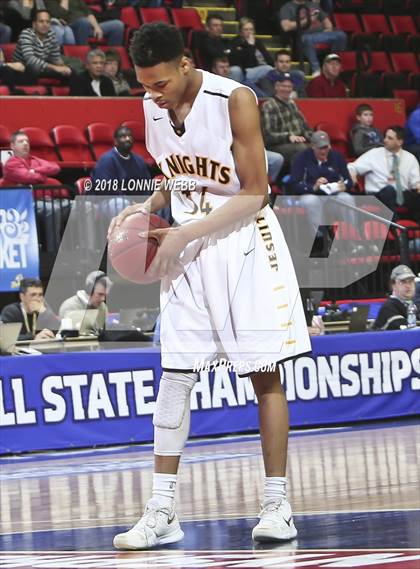 Thumbnail 1 in Half Hollow Hills East vs. McQuaid Jesuit (NYSPHSAA Class AA Semifinal) photogallery.