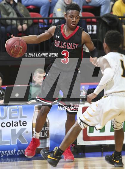 Thumbnail 2 in Half Hollow Hills East vs. McQuaid Jesuit (NYSPHSAA Class AA Semifinal) photogallery.