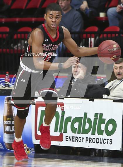 Thumbnail 2 in Half Hollow Hills East vs. McQuaid Jesuit (NYSPHSAA Class AA Semifinal) photogallery.
