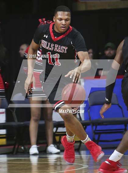 Thumbnail 3 in Half Hollow Hills East vs. McQuaid Jesuit (NYSPHSAA Class AA Semifinal) photogallery.