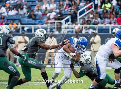 Thumbnail 2 in Miami Central vs Bothell (Burger King Bowl) photogallery.