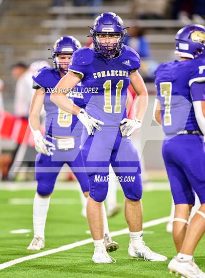 Thumbnail 2 in Shiner vs. Bremond (UIL 2A D2 Football Semifinal) photogallery.