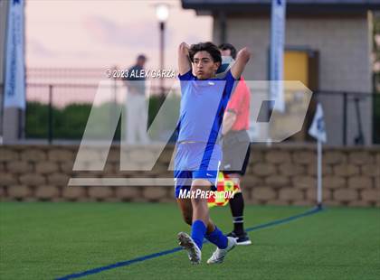 Thumbnail 3 in San Elizario vs Hidalgo Early College  (UIL 4A Soccer Semifinal) photogallery.