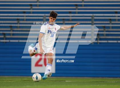 Thumbnail 1 in San Elizario vs Hidalgo Early College  (UIL 4A Soccer Semifinal) photogallery.