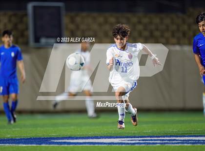 Thumbnail 1 in San Elizario vs Hidalgo Early College  (UIL 4A Soccer Semifinal) photogallery.