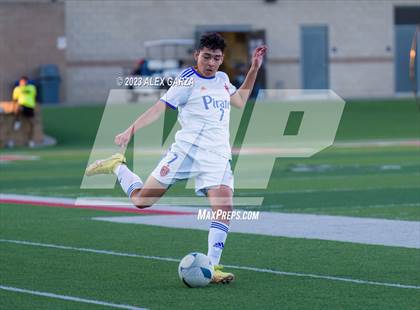 Thumbnail 2 in San Elizario vs Hidalgo Early College  (UIL 4A Soccer Semifinal) photogallery.