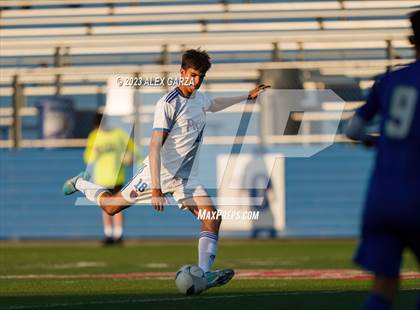 Thumbnail 3 in San Elizario vs Hidalgo Early College  (UIL 4A Soccer Semifinal) photogallery.