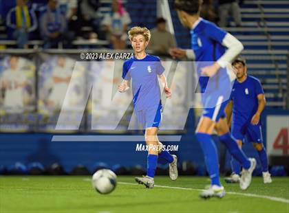 Thumbnail 1 in San Elizario vs Hidalgo Early College  (UIL 4A Soccer Semifinal) photogallery.