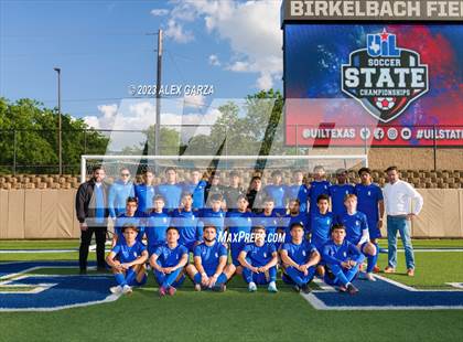 Thumbnail 3 in San Elizario vs Hidalgo Early College  (UIL 4A Soccer Semifinal) photogallery.