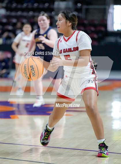 Thumbnail 1 in Glendale Prep Academy vs San Carlos (AIA-2A Quarterfinals) photogallery.