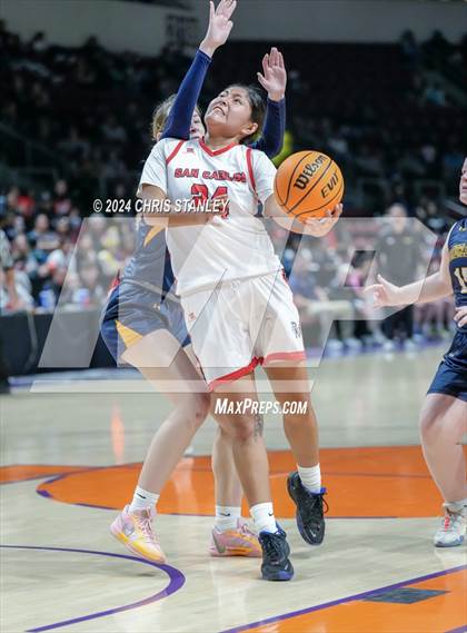 Thumbnail 1 in Glendale Prep Academy vs San Carlos (AIA-2A Quarterfinals) photogallery.