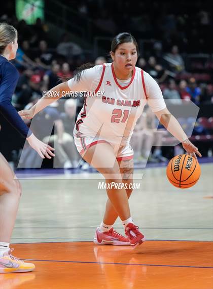 Thumbnail 1 in Glendale Prep Academy vs San Carlos (AIA-2A Quarterfinals) photogallery.