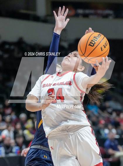 Thumbnail 3 in Glendale Prep Academy vs San Carlos (AIA-2A Quarterfinals) photogallery.