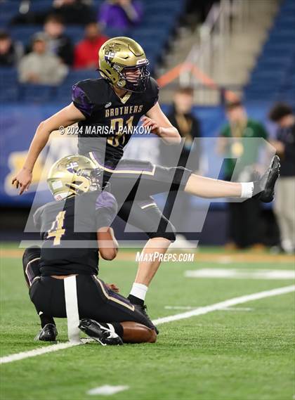 Thumbnail 2 in Christian Brothers Academy (Syracuse) VS Christian Brothers Academy (Albany) (NYSPHSAA Class AA Championship) photogallery.