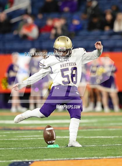 Thumbnail 1 in Christian Brothers Academy (Syracuse) VS Christian Brothers Academy (Albany) (NYSPHSAA Class AA Championship) photogallery.