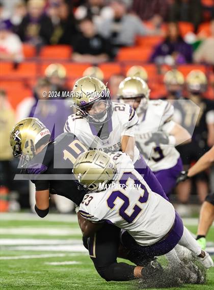 Thumbnail 3 in Christian Brothers Academy (Syracuse) VS Christian Brothers Academy (Albany) (NYSPHSAA Class AA Championship) photogallery.