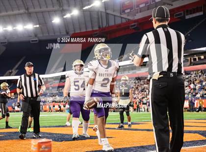 Thumbnail 3 in Christian Brothers Academy (Syracuse) VS Christian Brothers Academy (Albany) (NYSPHSAA Class AA Championship) photogallery.