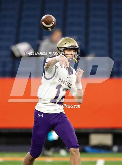 Thumbnail 1 in Christian Brothers Academy (Syracuse) VS Christian Brothers Academy (Albany) (NYSPHSAA Class AA Championship) photogallery.