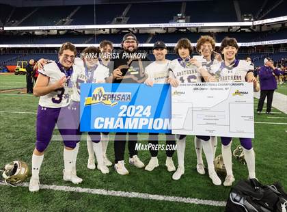 Thumbnail 3 in Christian Brothers Academy (Syracuse) VS Christian Brothers Academy (Albany) (NYSPHSAA Class AA Championship) photogallery.