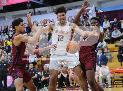 Thumbnail 2 in Perry vs Columbus (Army National Guard Hoophall Classic) photogallery.