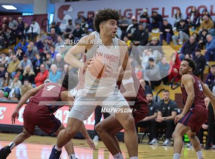 Thumbnail 2 in Perry vs Columbus (Army National Guard Hoophall Classic) photogallery.