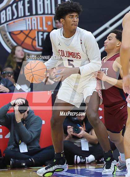 Thumbnail 2 in Perry vs Columbus (Army National Guard Hoophall Classic) photogallery.