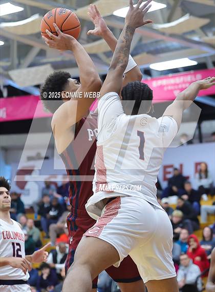 Thumbnail 2 in Perry vs Columbus (Army National Guard Hoophall Classic) photogallery.