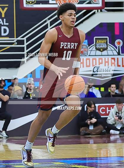 Thumbnail 2 in Perry vs Columbus (Army National Guard Hoophall Classic) photogallery.