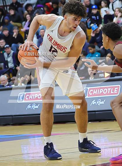 Thumbnail 1 in Perry vs Columbus (Army National Guard Hoophall Classic) photogallery.