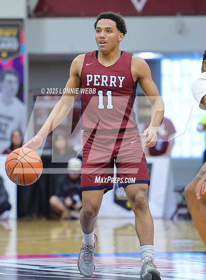 Thumbnail 2 in Perry vs Columbus (Army National Guard Hoophall Classic) photogallery.