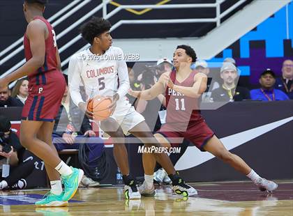 Thumbnail 2 in Perry vs Columbus (Army National Guard Hoophall Classic) photogallery.