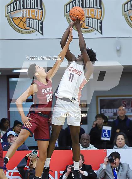 Thumbnail 3 in Perry vs Columbus (Army National Guard Hoophall Classic) photogallery.