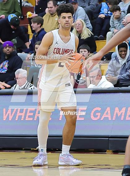 Thumbnail 2 in Perry vs Columbus (Army National Guard Hoophall Classic) photogallery.