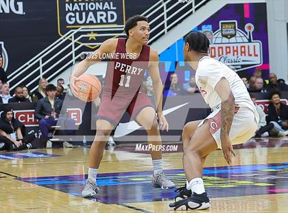 Thumbnail 2 in Perry vs Columbus (Army National Guard Hoophall Classic) photogallery.