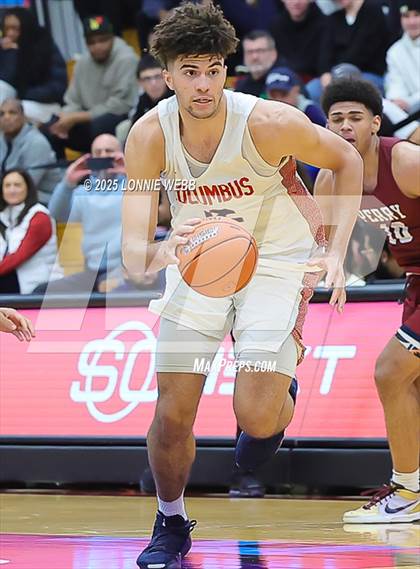 Thumbnail 2 in Perry vs Columbus (Army National Guard Hoophall Classic) photogallery.