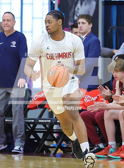 Thumbnail 2 in Perry vs Columbus (Army National Guard Hoophall Classic) photogallery.