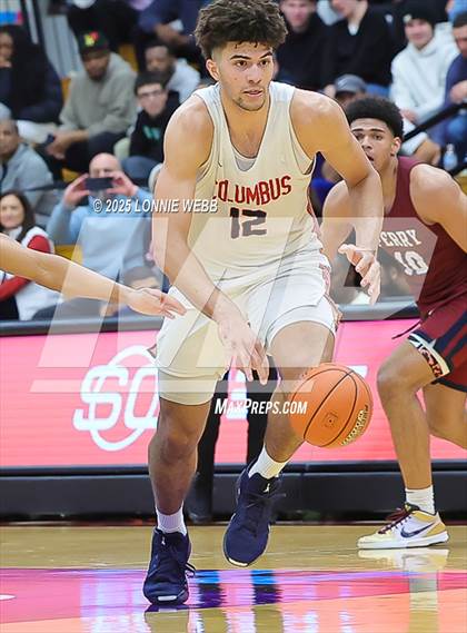 Thumbnail 3 in Perry vs Columbus (Army National Guard Hoophall Classic) photogallery.
