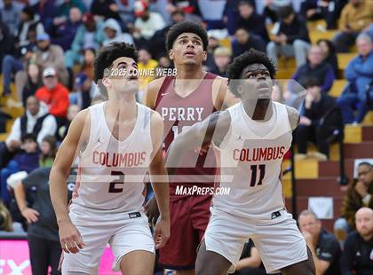 Thumbnail 1 in Perry vs Columbus (Army National Guard Hoophall Classic) photogallery.