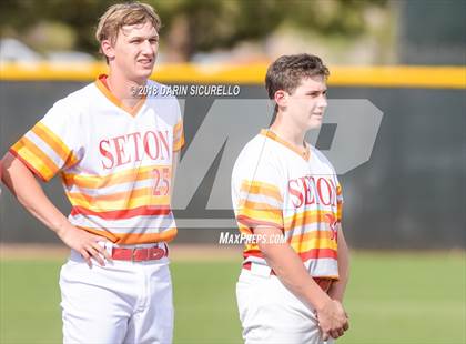 Thumbnail 2 in Aztec @ Seton Catholic (Coach Bob Invitational)  photogallery.