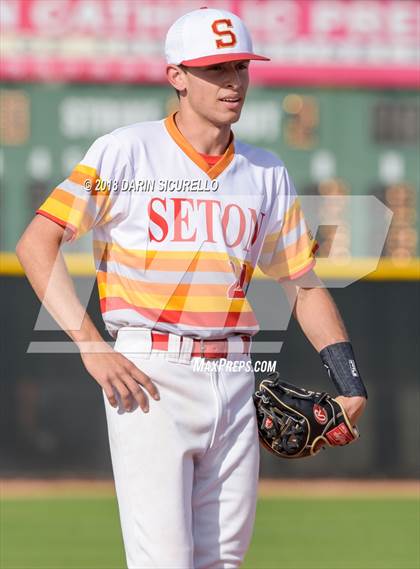 Thumbnail 2 in Aztec @ Seton Catholic (Coach Bob Invitational)  photogallery.