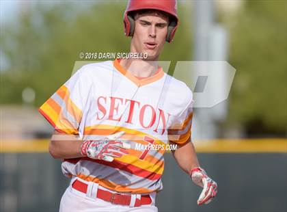 Thumbnail 3 in Aztec @ Seton Catholic (Coach Bob Invitational)  photogallery.