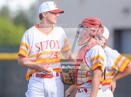 Thumbnail 3 in Aztec @ Seton Catholic (Coach Bob Invitational)  photogallery.