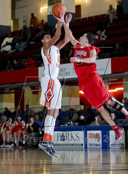 Thumbnail 2 in White Plains vs. Cardinal Spellman (Slam Dunk Tournament) photogallery.