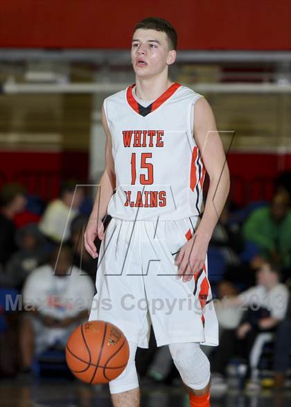 Thumbnail 3 in White Plains vs. Cardinal Spellman (Slam Dunk Tournament) photogallery.