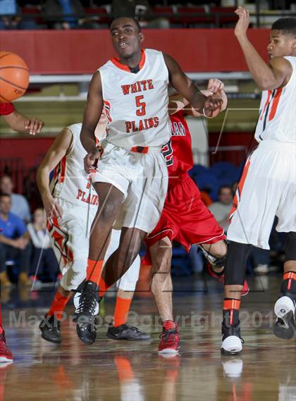 Thumbnail 3 in White Plains vs. Cardinal Spellman (Slam Dunk Tournament) photogallery.