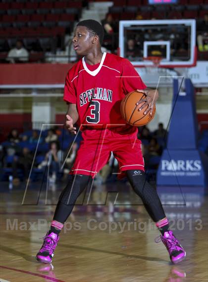 Thumbnail 2 in White Plains vs. Cardinal Spellman (Slam Dunk Tournament) photogallery.