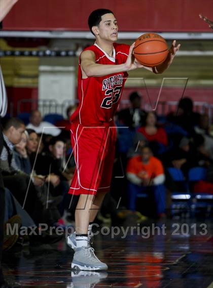Thumbnail 2 in White Plains vs. Cardinal Spellman (Slam Dunk Tournament) photogallery.